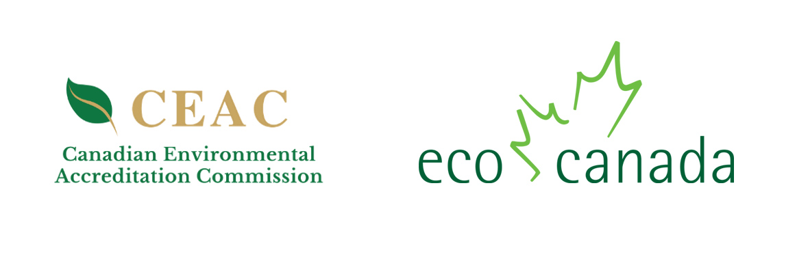 CEAC and ECO Canada logos for program accreditation