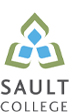 Sault College logo full colour vertical