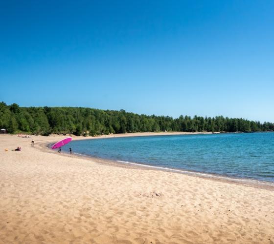 Pancake Bay Provincial Park beach