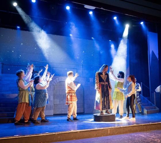 Joseph and the Amazing Technicolour Dreamcoat live on stage